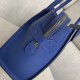 Celine Micro Luggage Bag In Indigo Drummed Calfskin High