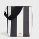 Celine Sangle Small Bucket Bag In Large Striped Textile High