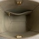 Celine Sangle Small Bucket Bag In Taupe Grained Calfskin High