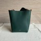 Celine Sangle Small Bucket Bag In Amazone Grained Calfskin High