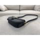 Dior BOBBY EAST-WEST BAG Grained Calfskin Black High