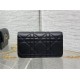 Dior MISS CARO POUCH WITH CHAIN Macrocannage Lambskin High