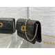 Dior MISS CARO POUCH WITH CHAIN Macrocannage Lambskin High