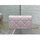 Dior MISS CARO POUCH WITH CHAIN Macrocannage Lambskin High