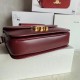 Celine Triomphe Medium Bag Calfskin Bordeaux High