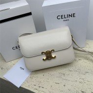 Celine Triomphe Medium Bag Calfskin Beige High