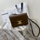 Celine Triomphe Medium Bag Calfskin Brown High