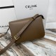 Celine Triomphe Medium Bag Calfskin Brown High