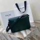 Celine Teen Triomphe Bag Shiny Calfskin Green High