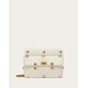 Valentino GARAVANI ROMAN STUD NAPPA CHAIN BAG White High