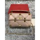 Valentino GARAVANI ROMAN STUD NAPPA CHAIN BAG Rose Cannelle High