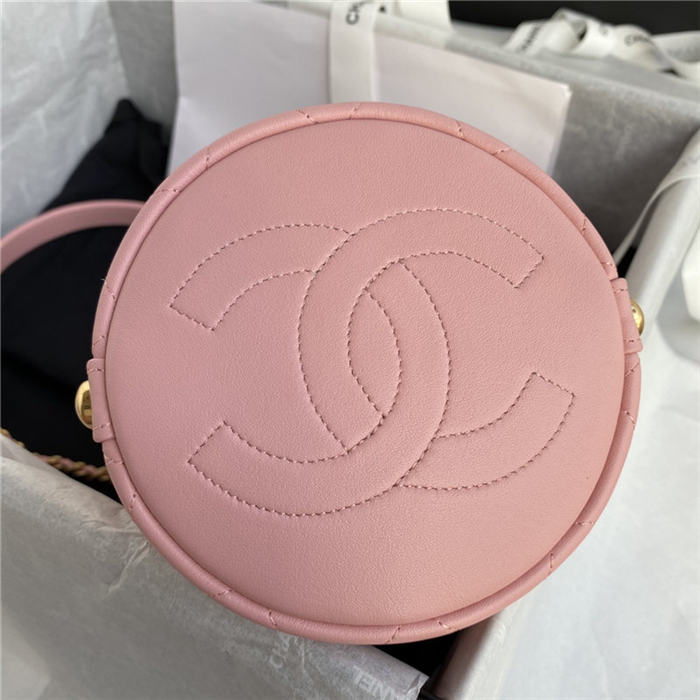 Chanel Small Drawstring Bag Pink High