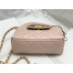 Chanel CLUTCH WITH CHAIN AP3435 Shiny Aged Calfskin & Gold-Tone Metal Nude High