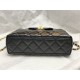 Chanel MINI SHOPPING BAG AS4416 Shiny Aged Calfskin & Gold-Tone Metal Black High