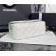 Chanel MINI FLAP BAG With Top Diamond Handle Lambskin & Gold-Tone Metal AS4140 White High