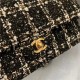 Chanel Medium Classic Flap Bag Tweed High