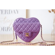 Chanel HEART BAG Lambskin & Gold-Tone Metal AS3191 A