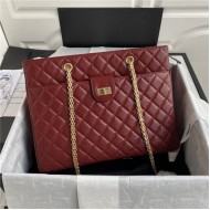 Chanel Large Shopping Bag Red High