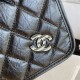 Chanel Handle Flap Bag With Charms Black High