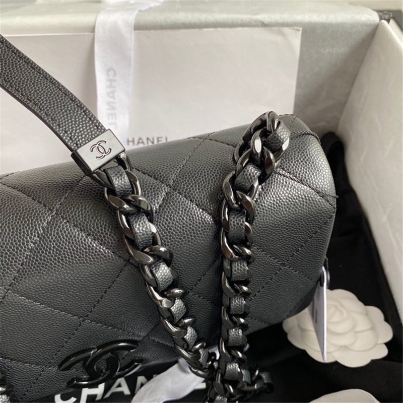 Chanel Flap Bag Black High