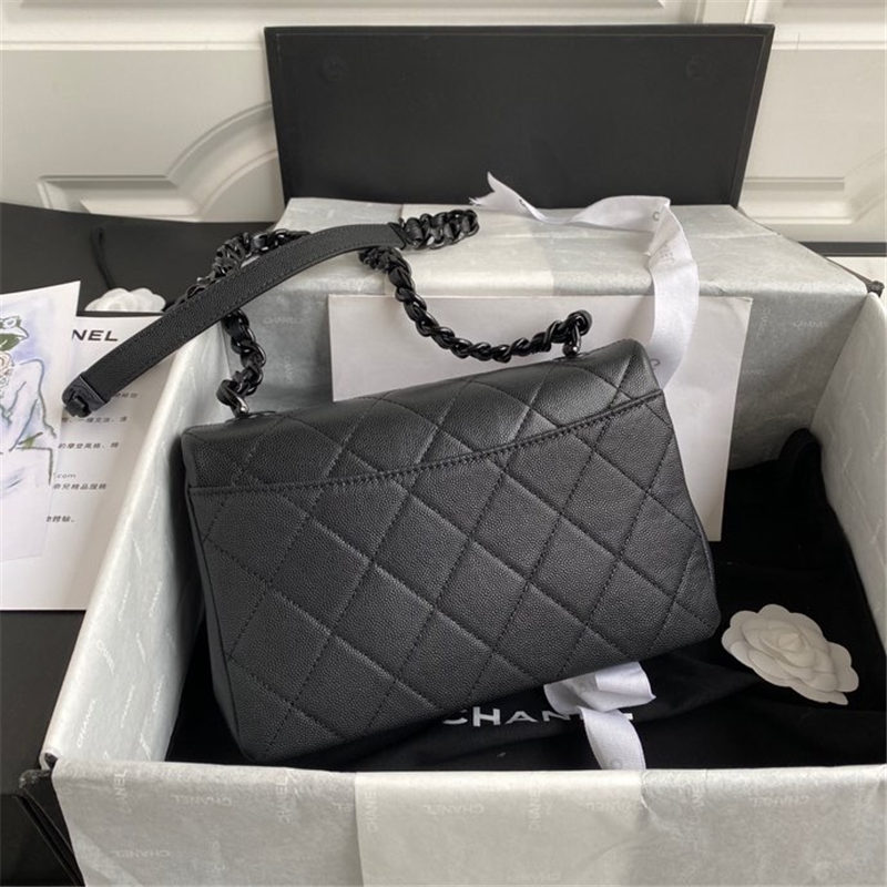 Chanel Flap Bag Black High