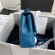 Chanel Flap Bag Blue High