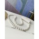 Chanel Wallet on Chain Imitation Pearls White High