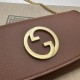 Gucci Blondie continental chain wallet Leather 725215 High