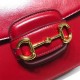 Gucci Horsebit 1955 shoulder bag 602204 Red leather high