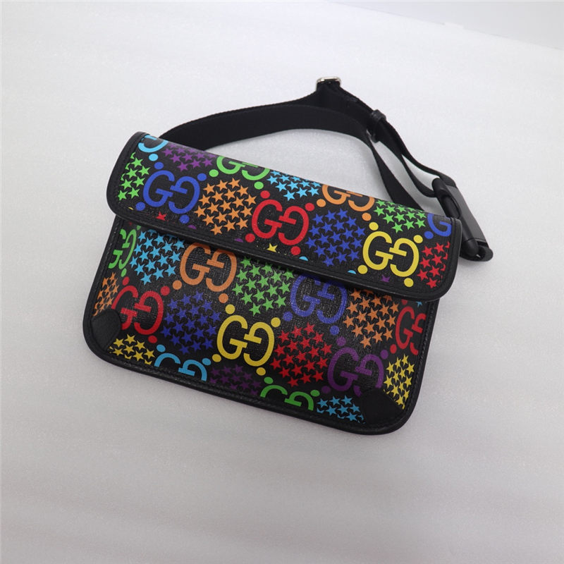 GG Black belt bag 598113 High