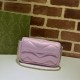 GG MARMONT MATELASSÉ SUPER MINI BAG 476433-Fresh Pink High