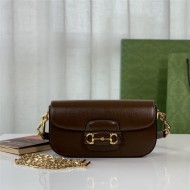 GUCCI HORSEBIT 1955 SMALL SHOULDER BAG 735178 Brown High