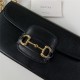 GUCCI HORSEBIT 1955 SMALL SHOULDER BAG 735178 Black High