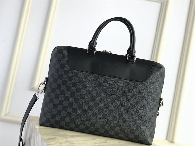 Louis Vuitton PORTE-DOCUMENTS JOUR Damier Graphite canvas N48260 High