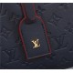 Louis Vuitton Boite Chapeau Souple MM Monogram Empreinte Red