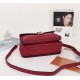 Louis Vuitton Pochette Metis Braided Monogram Empreinte Red