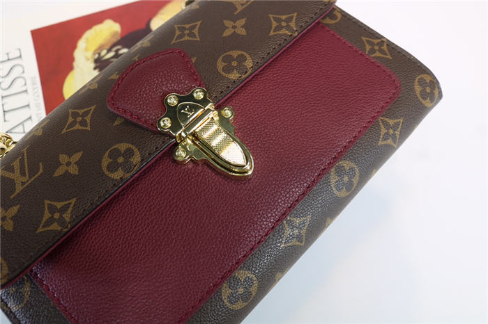 Louis Vuitton Victoire Bag Monogram Canvas Raisin