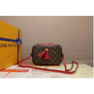 Louis Vuitton Saintonge Bag Monogram Red