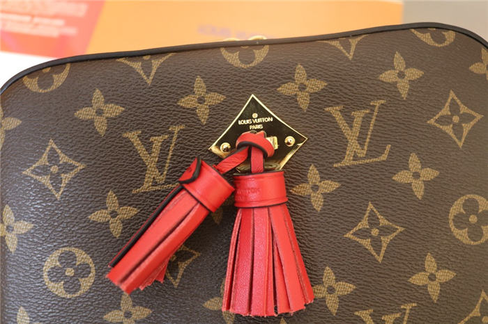 Louis Vuitton Saintonge Bag Monogram Red