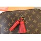 Louis Vuitton Saintonge Bag Monogram Red