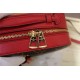 Louis Vuitton Saintonge Bag Monogram Red