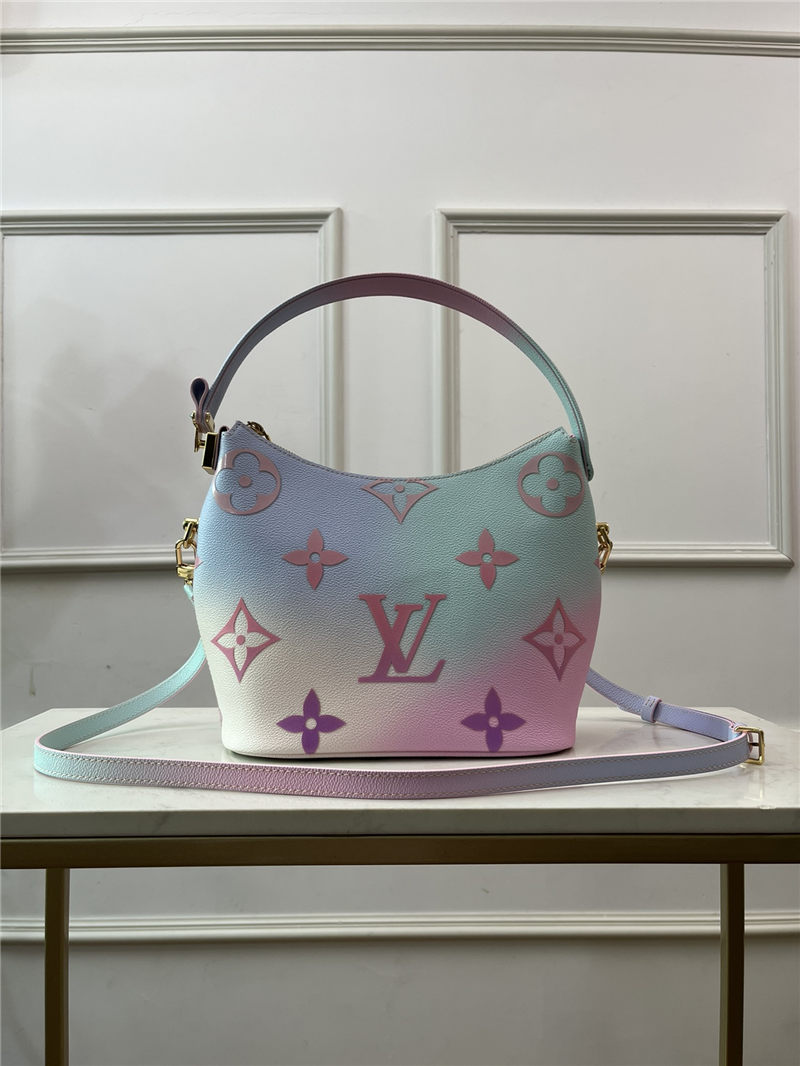 Louis Vuitton MARSHMALLOW Monogram coated canvas Sunrise Pastel M46086 High