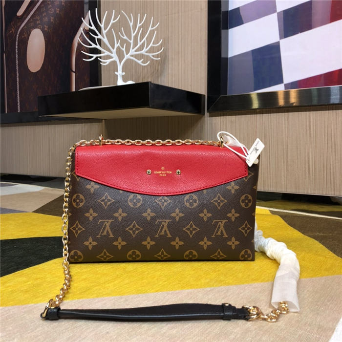 Louis Vuitton Saint Placide Bag Monogram Red