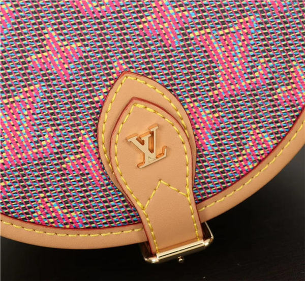 Louis Vuitton Tambourin Bag Monogram Pink