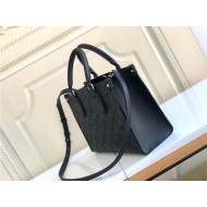 Louis Vuitton ONTHEGO PM Monogram Empreinte Black M45653 High