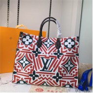 Louis Vuitton LV CRAFTY ONTHEGO GM Bag Red II