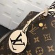 Louis Vuitton MONTAIGNE MM Monogram Cream High