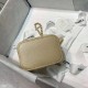 Chanel Small Vanity with Chain Grained Calfskin & Gold-Tone Metal Beige High