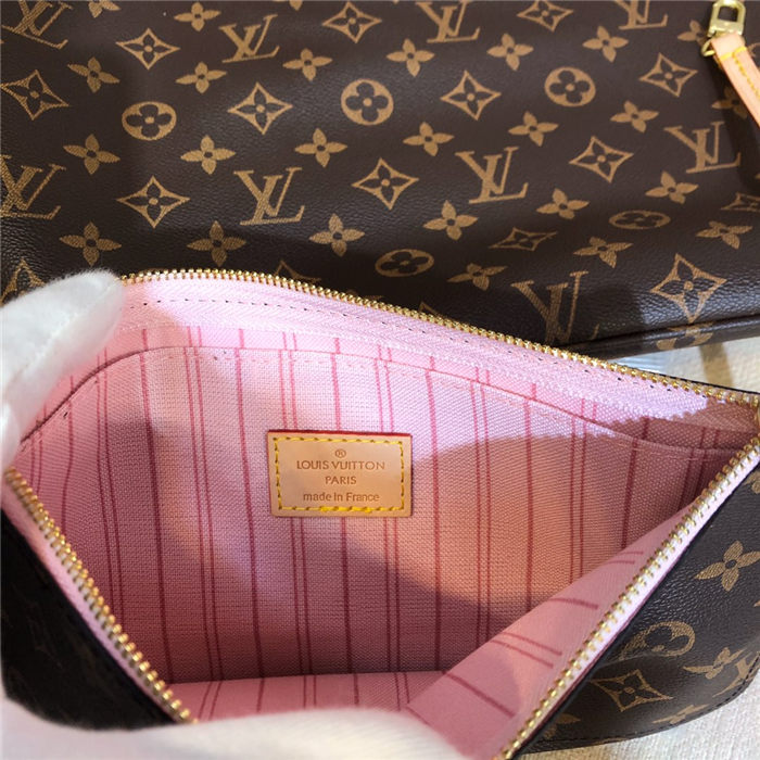 Louis Vuitton Neverfull GM Bag Monogram Canvas pink