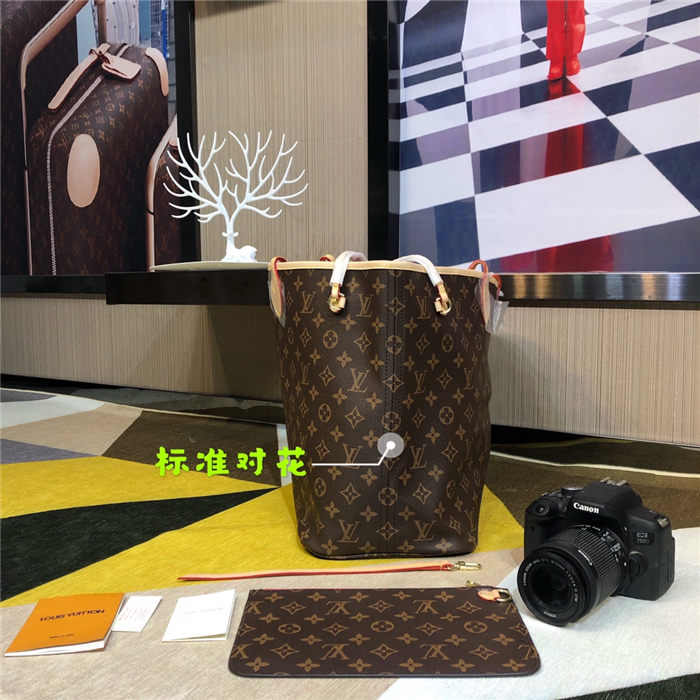 Louis Vuitton Neverfull GM Bag Monogram Canvas Red